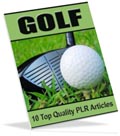 Golf PLR articles